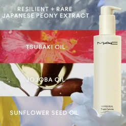 Online MAC Hyper Real Cream-To-Foam Cleanser, 30 ml