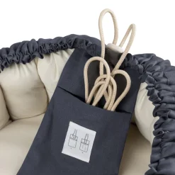 Hot Sebra 3-i-1 Babynest, Thunder Blue