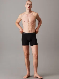 Online Calvin Klein Icon Cotton Stretch 3-pak Boxerbriefs, , XS Black W Dtm Wb