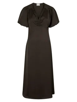 Neo Noir Illana Heavy Sateen Kjole, , 40*Dame Kjoler