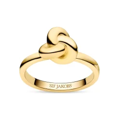 Discount Sif Jakobs Jewellery Imperia Pianura Piccolo Ring, , 54 Gold Plated