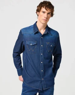 Wrangler Indigood Icons 27MW Western Skjorte, , 4XL* Skjorter