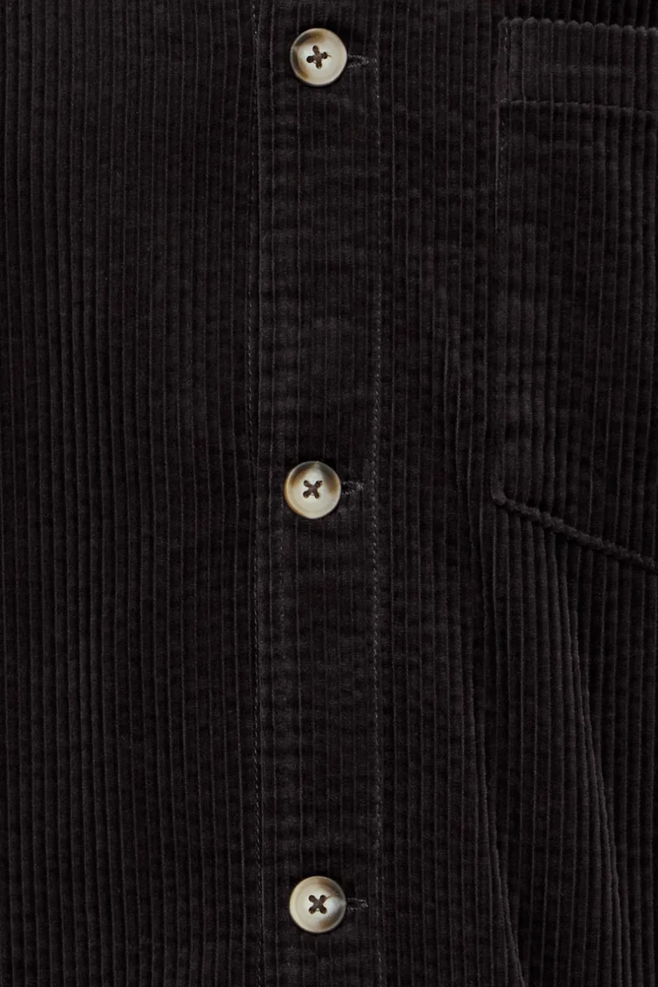 Best Solid Ingvi Overshirt, , M True Black