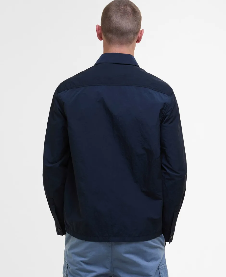 Best Barbour International Inline Overshirt, , L Sapphire Navy