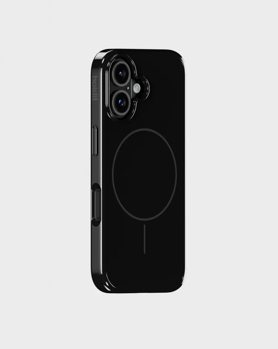 Clearance holdit Iphone 16 Mono Case Cover, Black/Gray