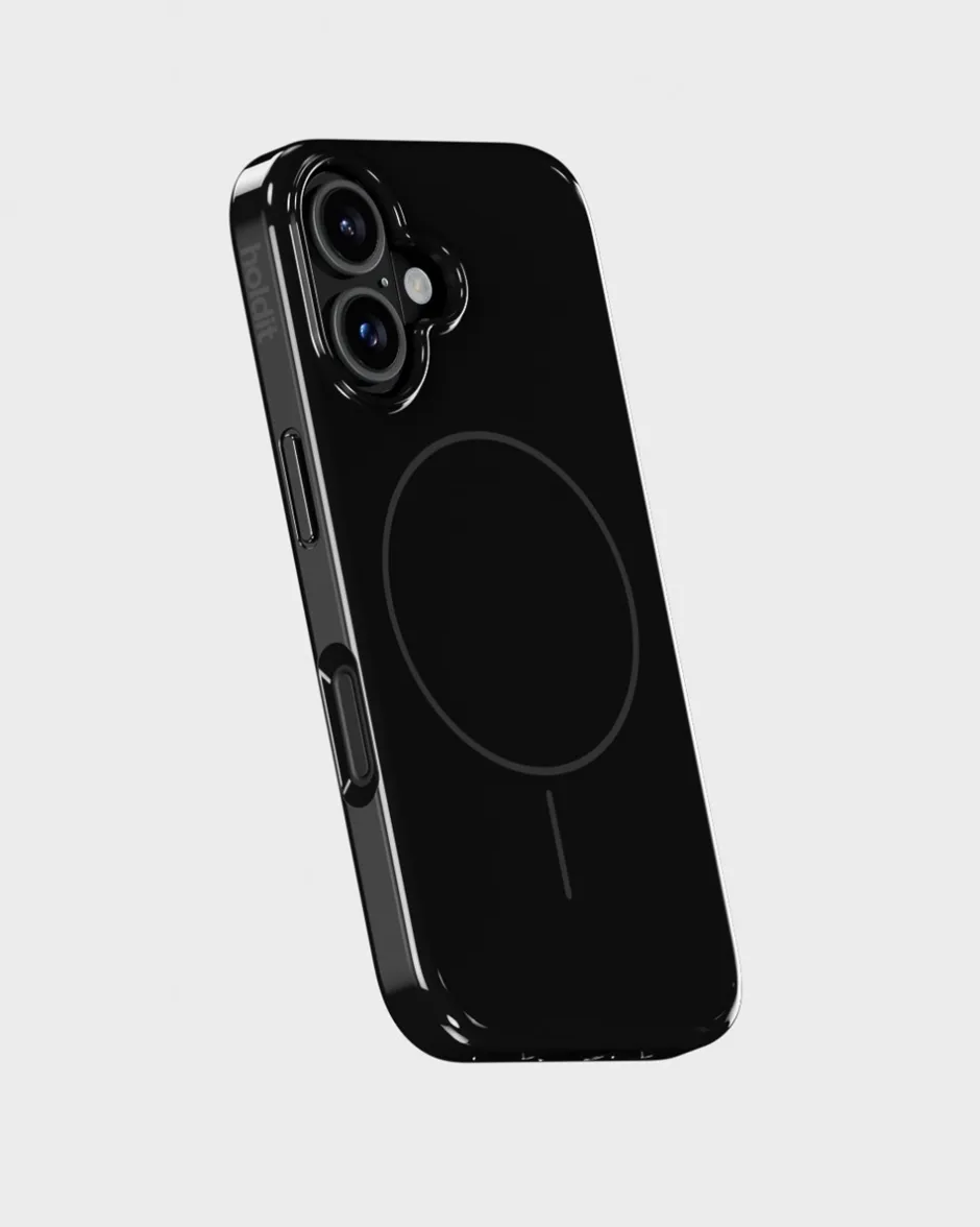Clearance holdit Iphone 16 Mono Case Cover, Black/Gray