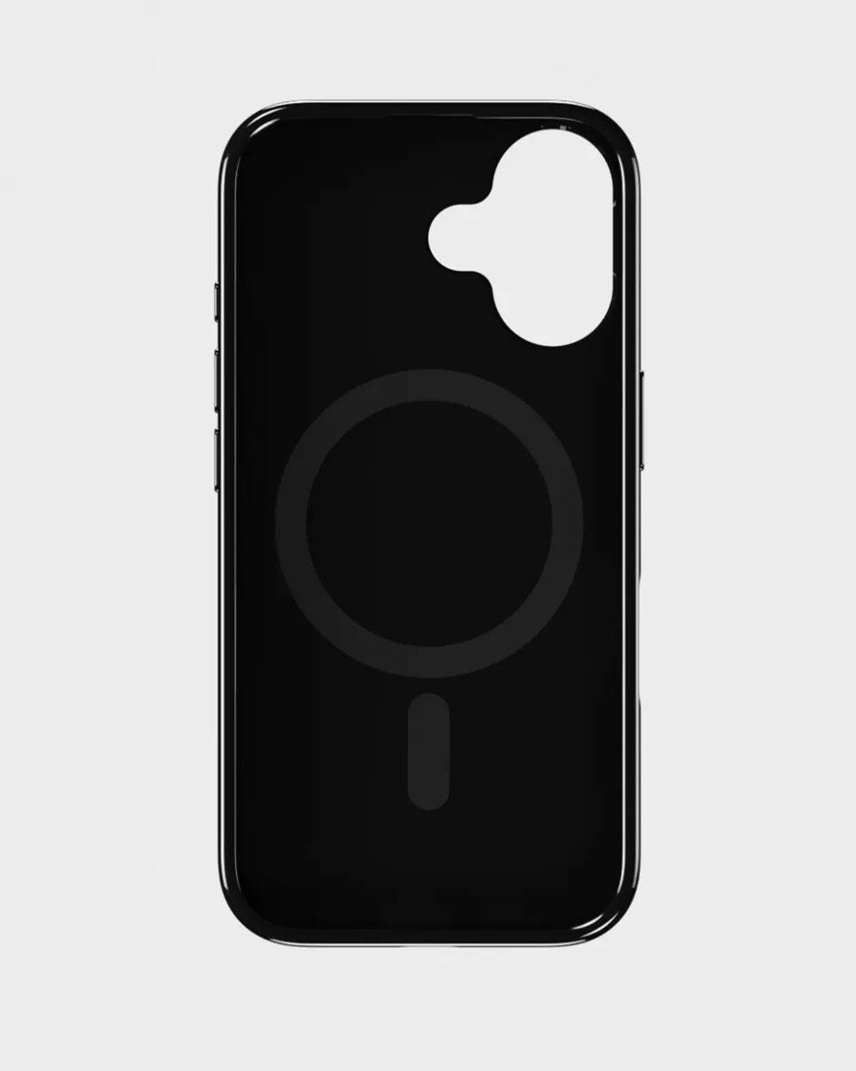 Clearance holdit Iphone 16 Mono Case Cover, Black/Gray