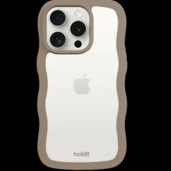 holdit Iphone 14 Pro Max Transparent Wavy Cover,*Dame Mobilcovers|Mobilcovers