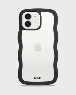 holdit Iphone 12/12 Pro Transparent Wavy Cover,*Dame Mobilcovers|Mobilcovers