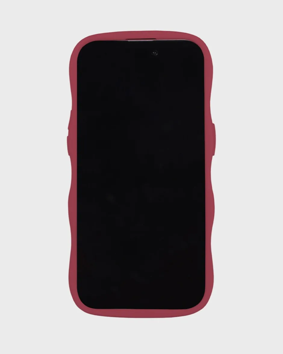 holdit Iphone 12/12 Pro Transparent Wavy Cover,*Dame Mobilcovers|Mobilcovers