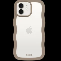holdit Iphone 12/12 Pro Transparent Wavy Cover,*Dame Mobilcovers|Mobilcovers