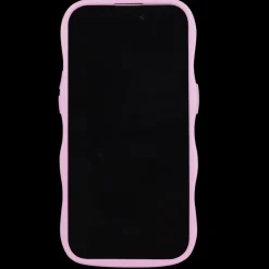 Hot holdit Iphone 15 Pro Transparent Wavy Cover, Lilac/Transparent