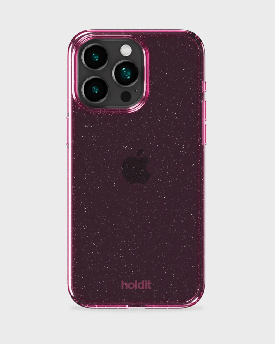 holdit Iphone 14 ProMax Glitter Cover,*Dame Mobilcovers|Mobilcovers
