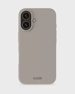 holdit Iphone 16 Silikone Cover, Taupe
