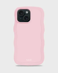 Online holdit Iphone 15/14/13 Wavy Cover, Pink