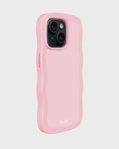 Online holdit Iphone 15/14/13 Wavy Cover, Pink