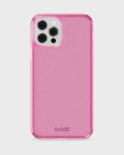 Best holdit Iphone 12/12Pro Glitter Cover, Pink