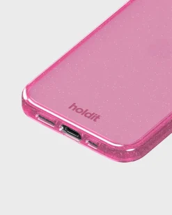 Best holdit Iphone 12/12Pro Glitter Cover, Pink