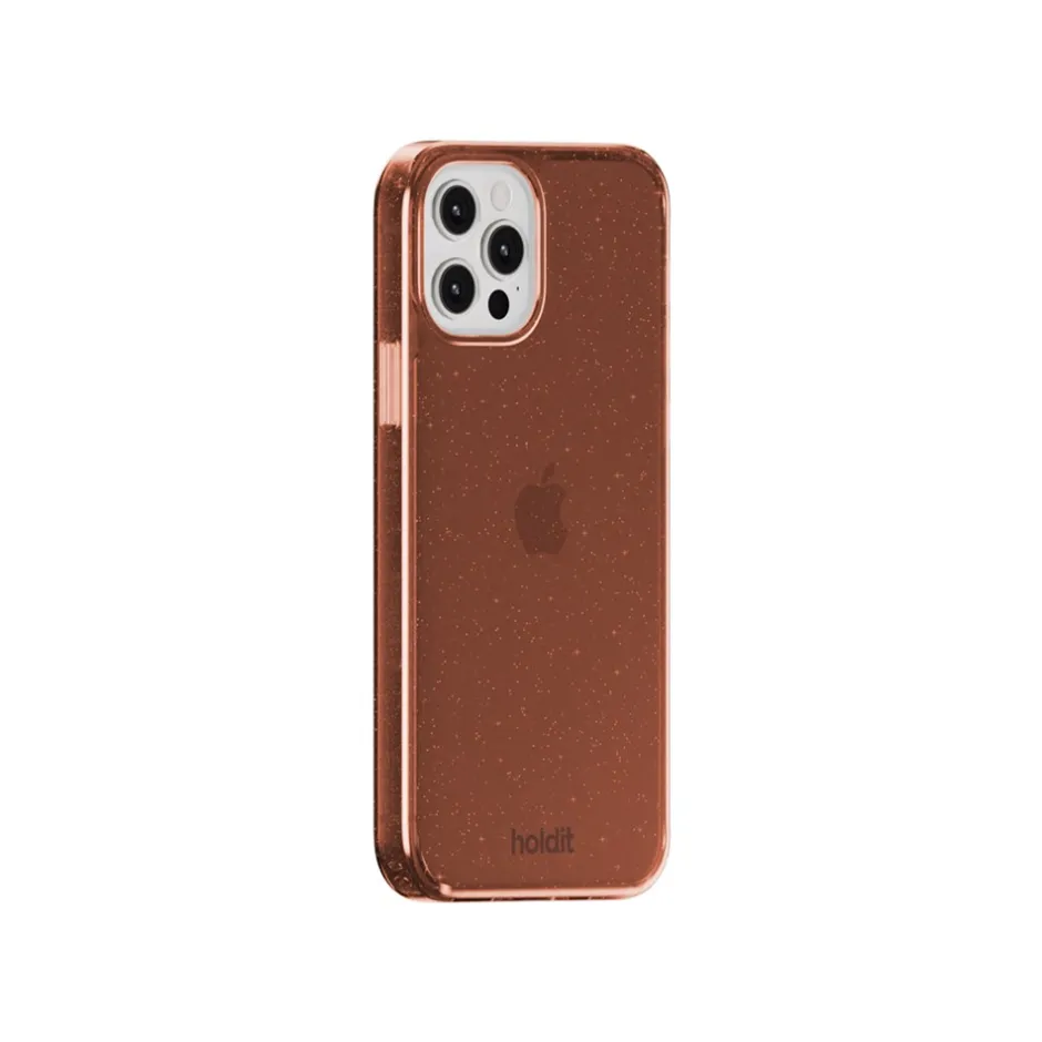 Clearance holdit Iphone 12/12Pro Glitter Cover, Amber