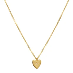 Discount Maanesten Ira Halskæde, , 40 cm Gold Plated