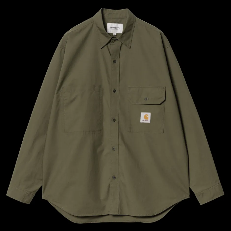 Best Carhartt WIP Irwin Skjorte, , L Turtle