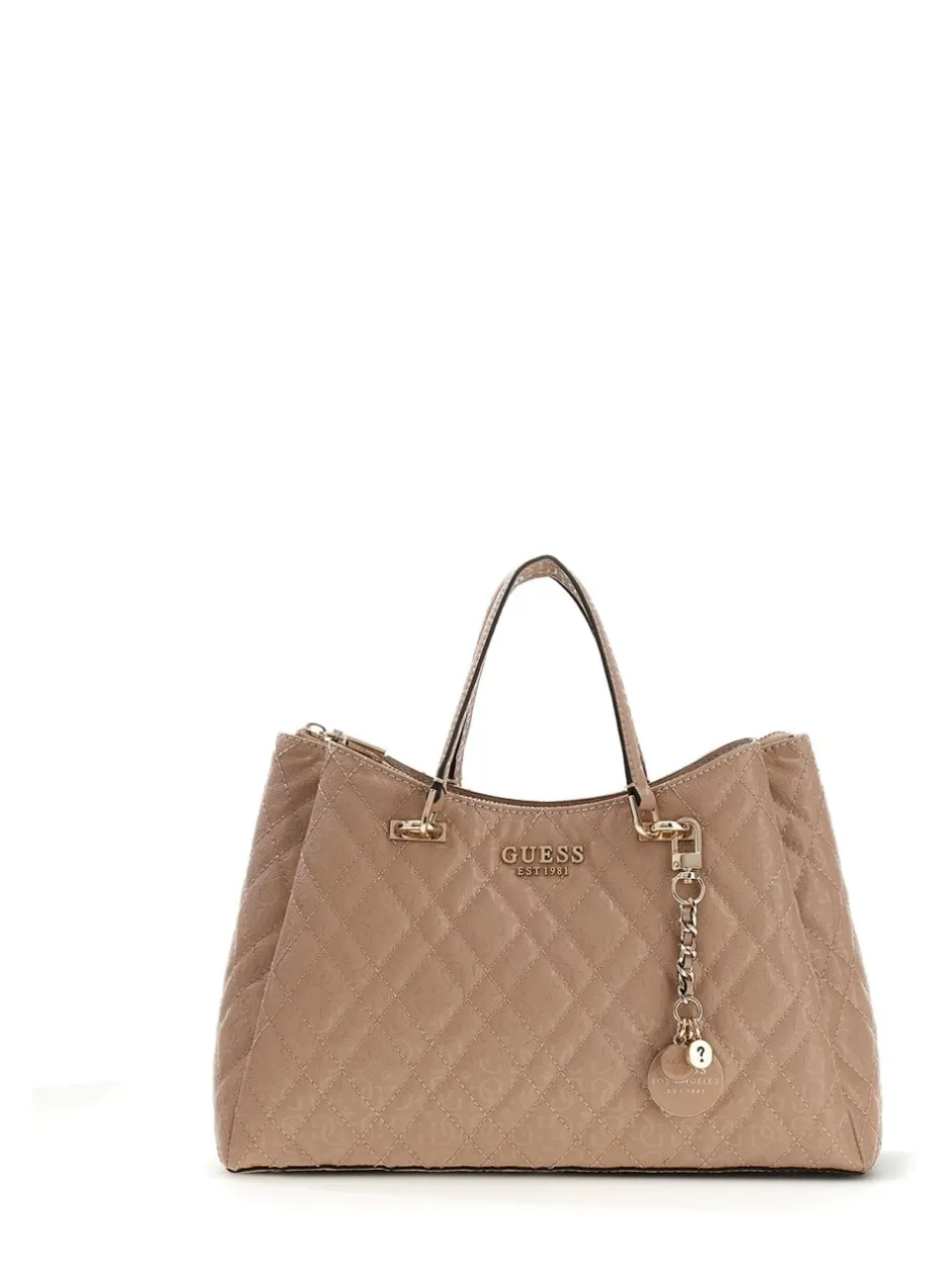 Clearance Guess Isemay Girlfriend Håndtaske, Pale Mocha