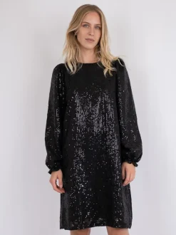 Neo Noir Isobel Sequins Kjole, , 34*Dame Kjoler