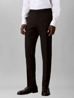 Calvin Klein Italian Wool Blend Slim Habitbukser, , 56* Jakkesæt & Blazere