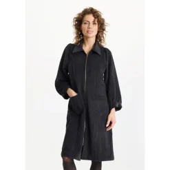 Clearance IN FRONT Ivy Kjole, , XL Black