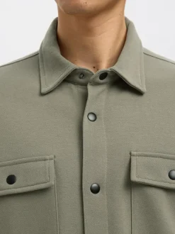 New Selected Homme Jackie Overshirt, , XXL Vetiver