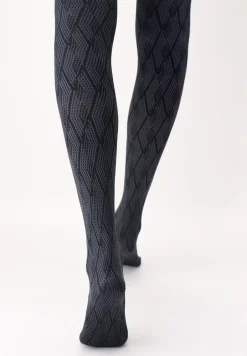 Oroblu Jacquard Design 60 Strømpebukser, , S/M*Dame Strømper