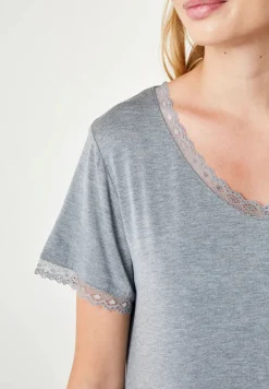 CCDK Jacqueline Kortærmet Natkjole, , S*Dame Loungewear