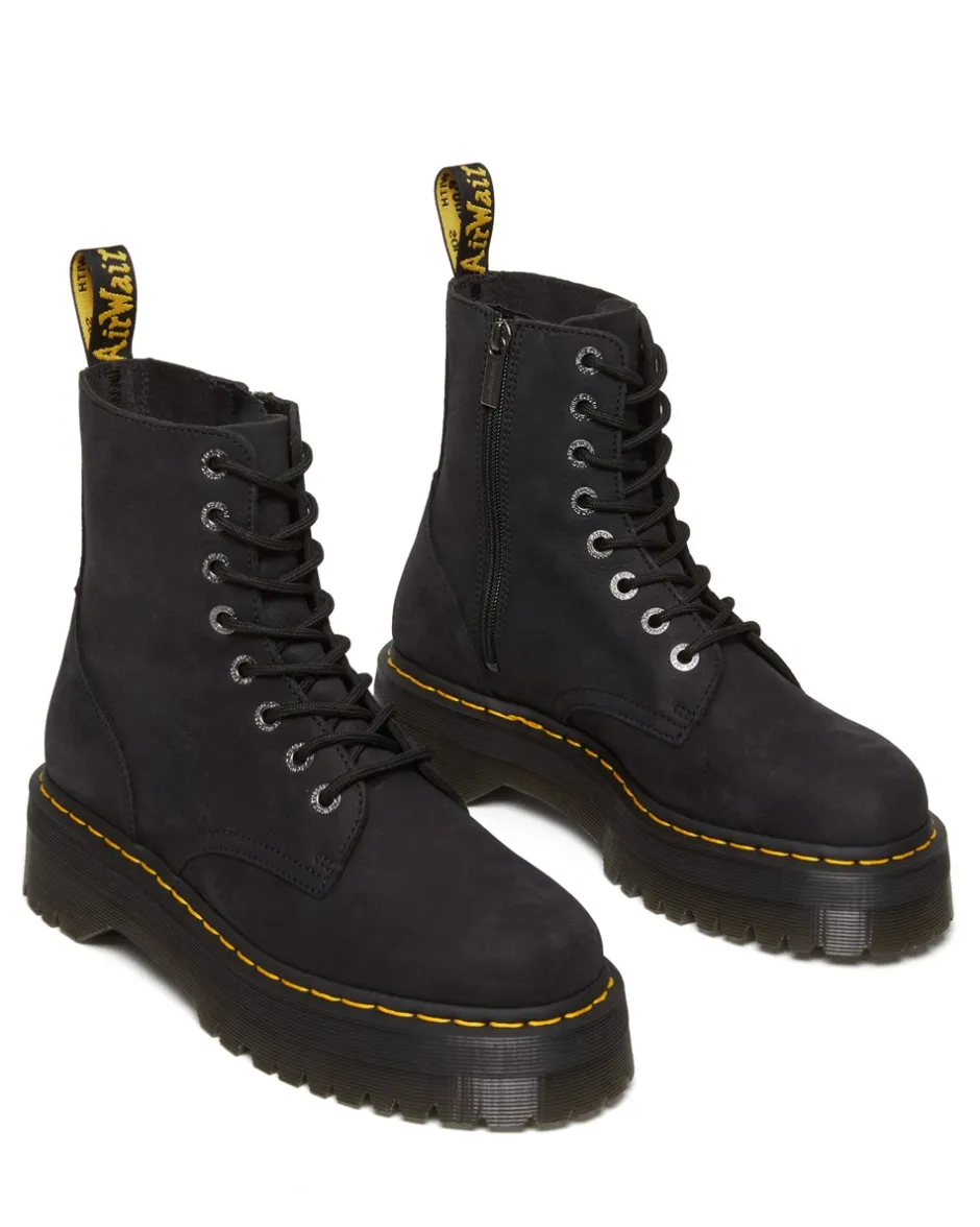 New Dr. Martens Jadon III Støvler, , 39 Charcoal Grey Tumble