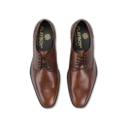 New Playboy Footwear James Sko, , 44 Brown Leather