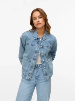Vero Moda Jamie Denimjakke, , L*Dame Jakker & Frakker