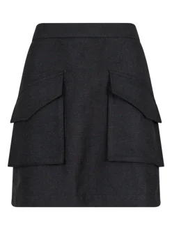 New Neo Noir Janet Structure Nederdel, , 34 Black