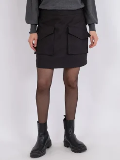 New Neo Noir Janet Structure Nederdel, , 34 Black