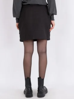 New Neo Noir Janet Structure Nederdel, , 34 Black