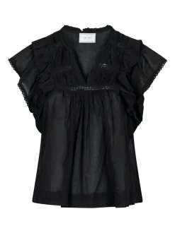 Neo Noir Jayla S Voile Bluse, , 34*Dame Bluser & Skjorter