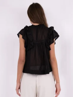 Neo Noir Jayla S Voile Bluse, , 34*Dame Bluser & Skjorter