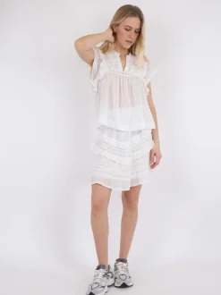 Neo Noir Jayla S Voile Bluse, , 34*Dame Bluser & Skjorter