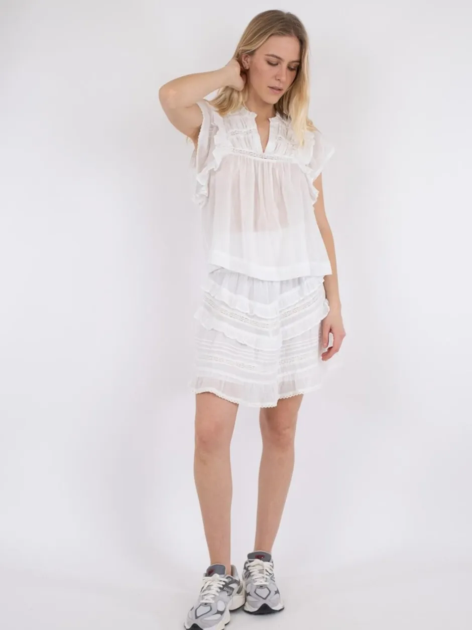 Neo Noir Jayla S Voile Bluse, , 34*Dame Bluser & Skjorter