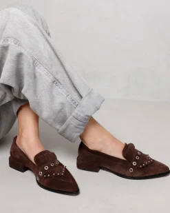 Discount VIA VAI Jazz Emily Loafers, , 40 Corvina