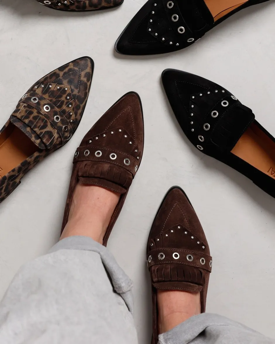 Discount VIA VAI Jazz Emily Loafers, , 40 Corvina