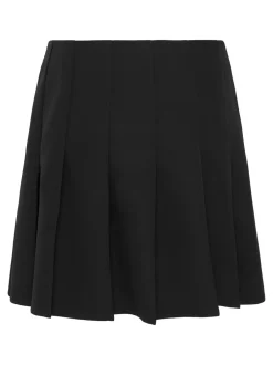 JDY Jean Pleat Nederdel, , L*Dame Nederdele