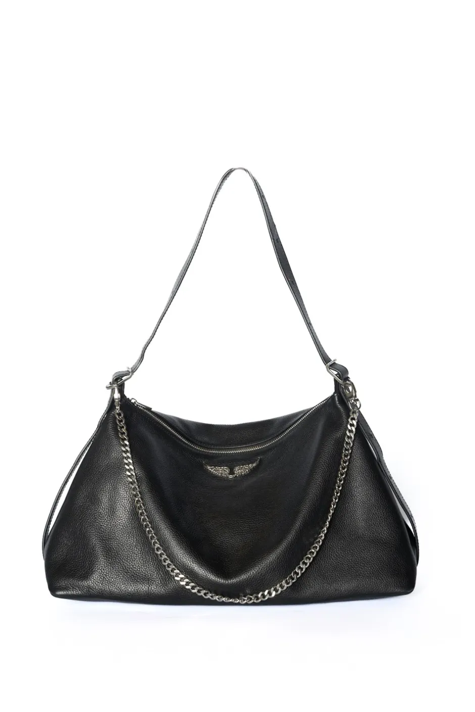 Hot Zadig & Voltaire Jim Skuldertaske, Black