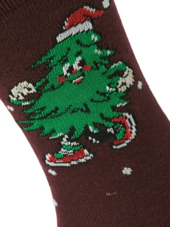 Jack & Jones Junior Jolly Giftbox Xmas Tree 3-pak Strømper, , 38-43*Børn Sokker & Strømper