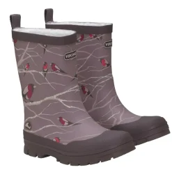 Best Viking Jolly Thermo Print Støvler, , 32 Dusty Pink/Multi