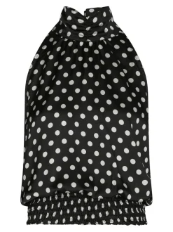 Neo Noir Jos Dot Top, , 38*Dame T-Shirts & Toppe