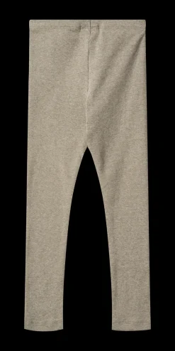New Wheat Jules Jersey Rib Leggings, , 128 cm Gravel Melange